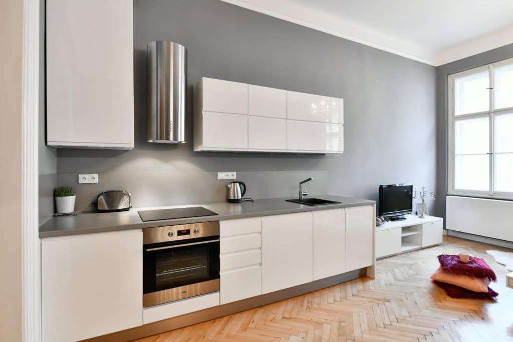 Cityscape Wenceslas Square Apartament Praga